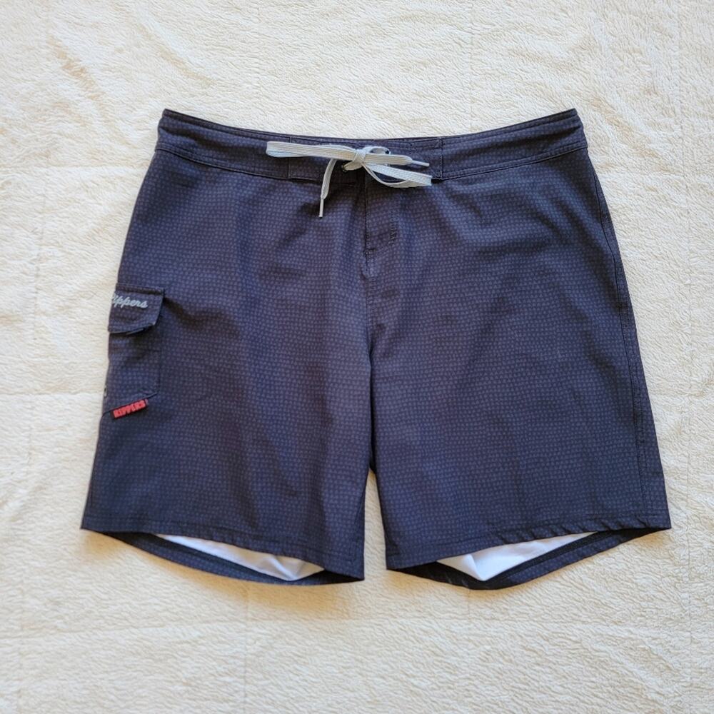 Maui Rippers Tapa Black 9" Classic Boardshort - Picture 2 of 4